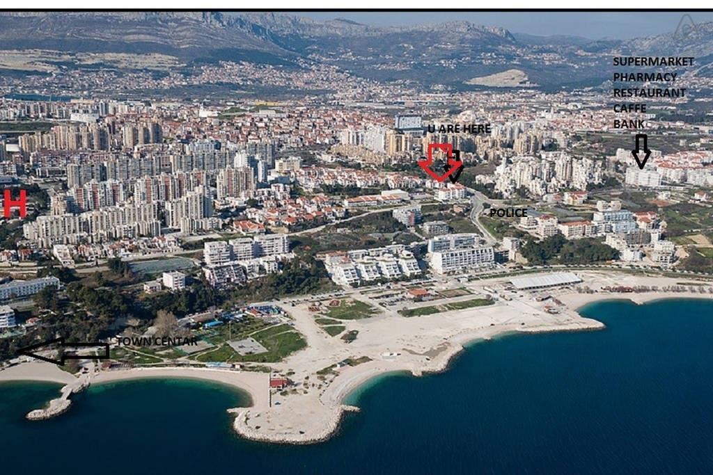 Lusea Apartments Split Luaran gambar